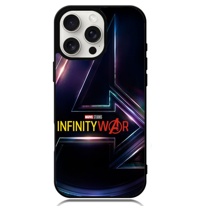 Avenger Infinity War Logo Case iPhone 16 Pro BC0721