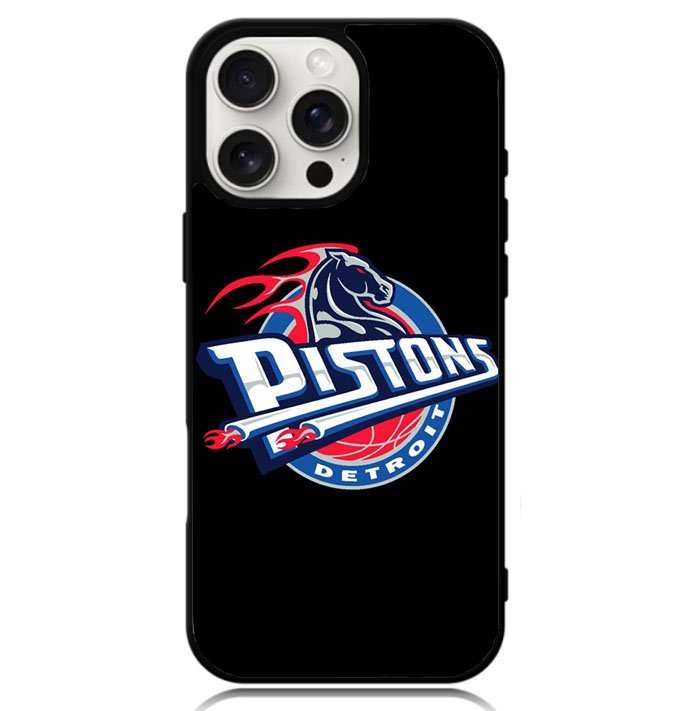 Detroit Pistons Emblem  Case iPhone 16 Pro Max BC0737