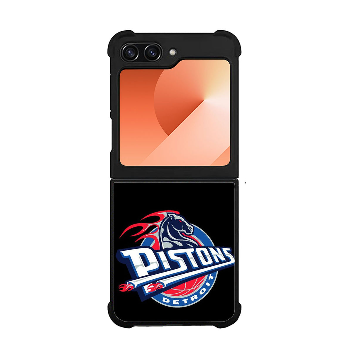Detroit Pistons Emblem  Case Samsung Galaxy Z Flip 6 5G BC0737