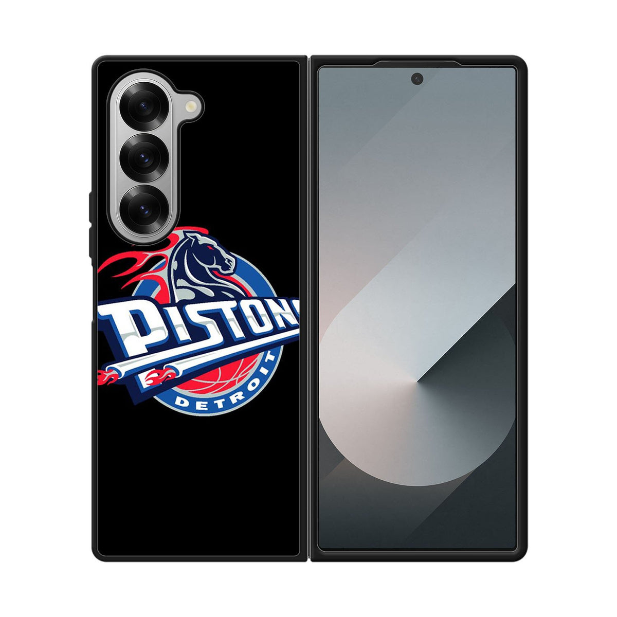 Detroit Pistons Emblem  Case Samsung Galaxy Z Fold 6 5G BC0737