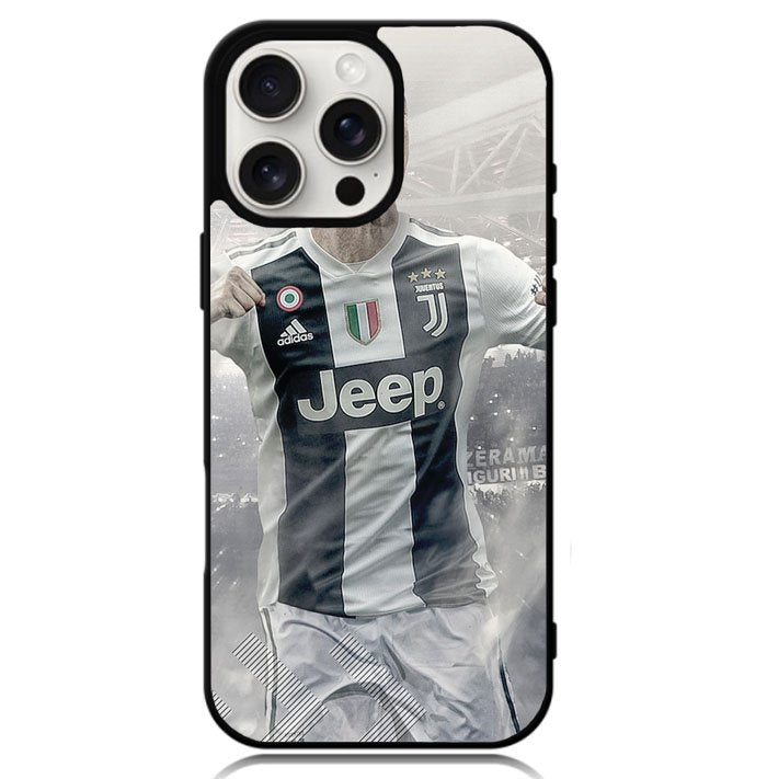 C Ronaldo Form Juventus Case iPhone 16 Pro BC0729