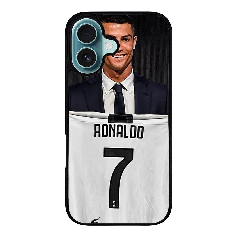 Best Cristiano Ronaldo Juventus Case iPhone 16 Plus BC0726