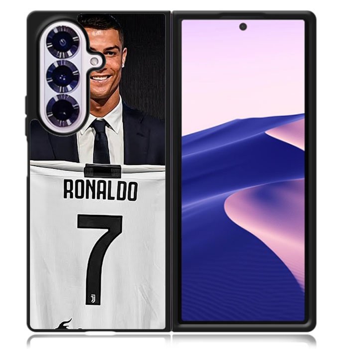 Best Cristiano Ronaldo Juventus Samsung Galaxy Z Fold 7 5G Case BC0726