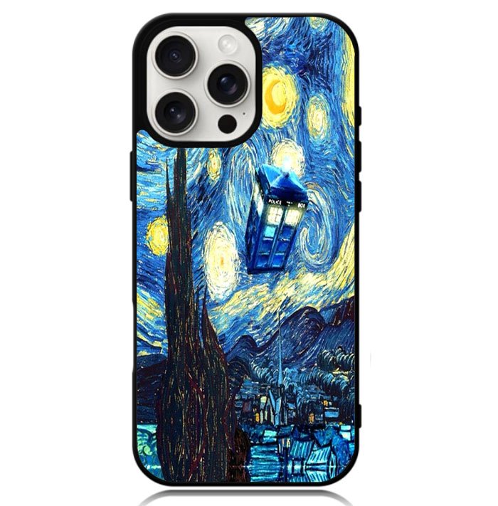 Starry Night Van Gogh Case iPhone 16 Pro Max BC0767
