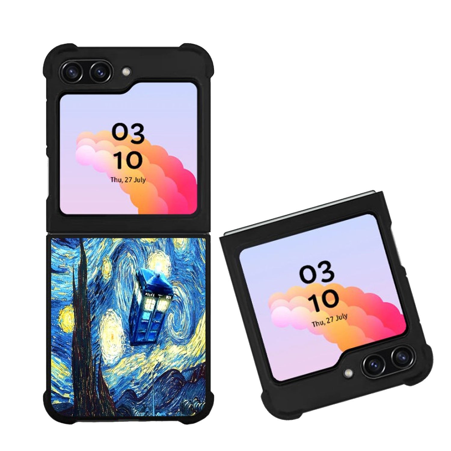 Starry Night Van Gogh Case Samsung Galaxy Z Flip 5 5G BC0767