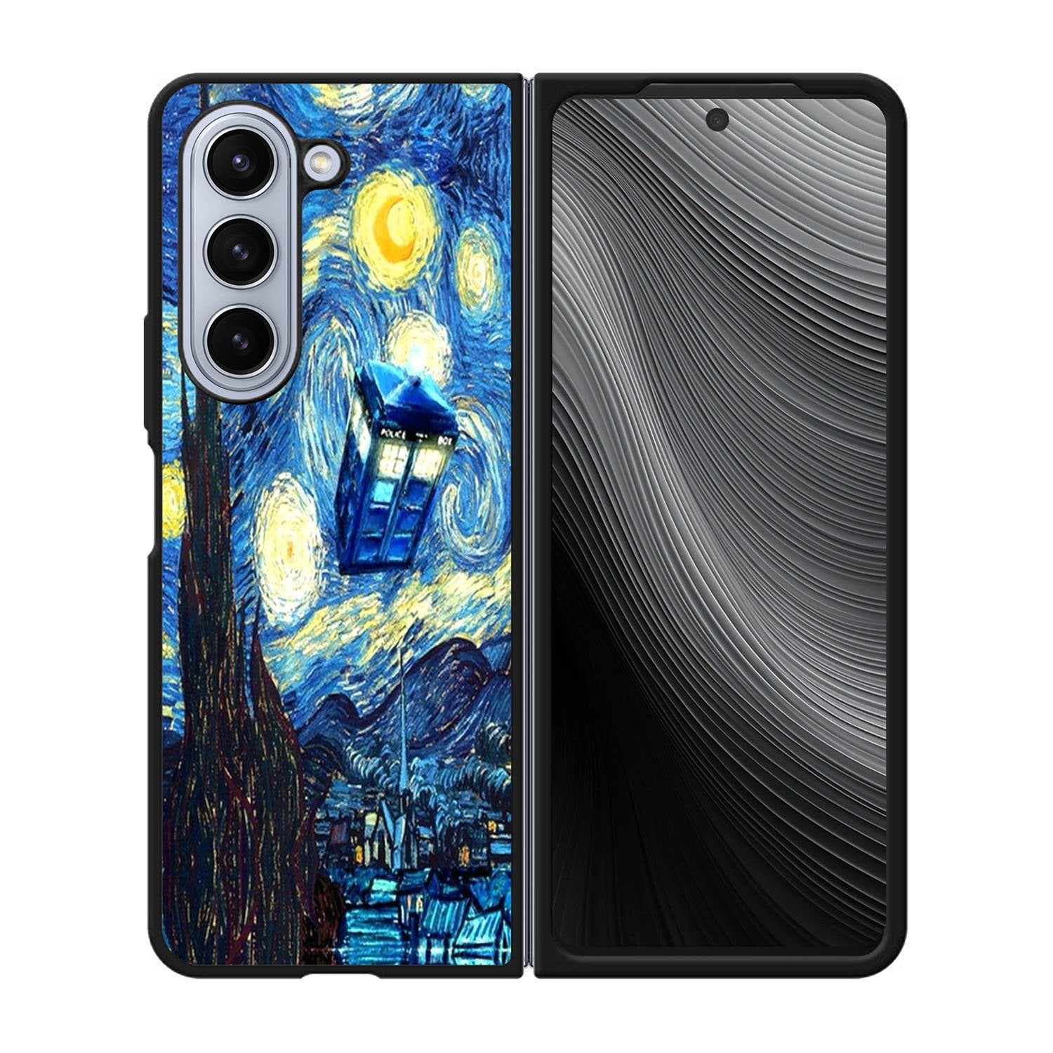 Starry Night Van Gogh Case Samsung Galaxy z Fold 5 5G BC0767