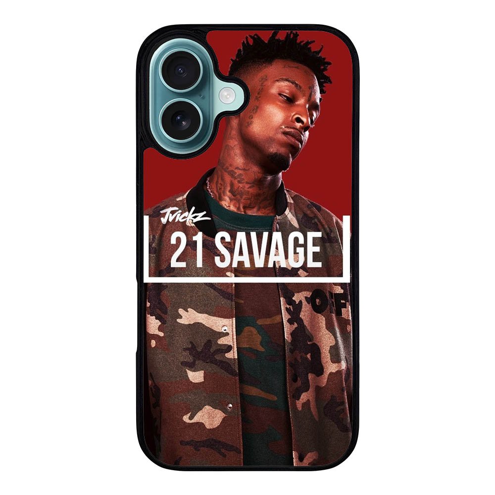 21 Savage Case iPhone 16 Plus BC0774