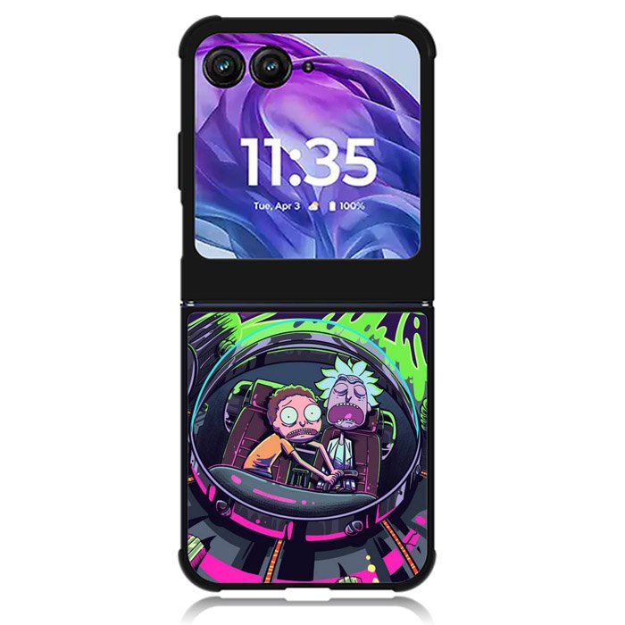 Rick And Morty 2nd Motorola Moto Razr 2024 , Moto Razr 50 Case