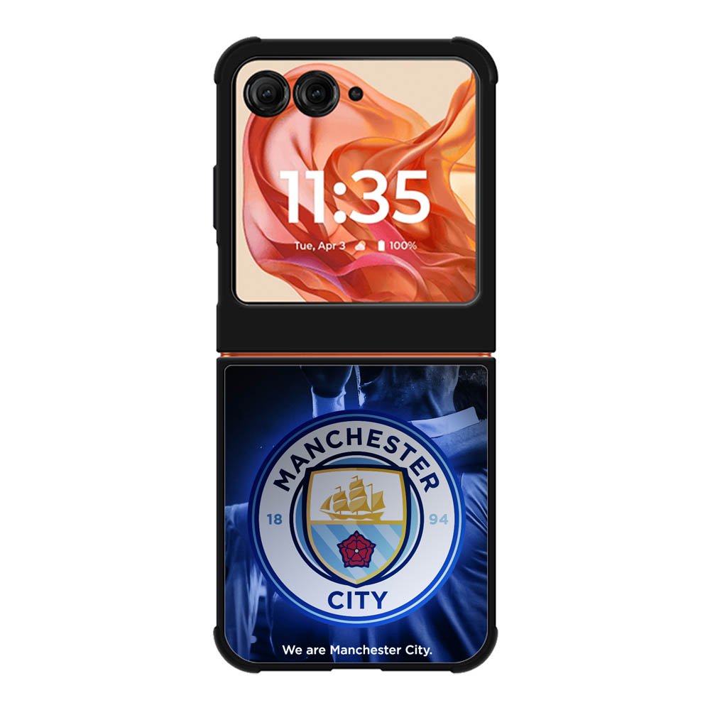 Manchester City Motorola Moto Razr 2025/2024 , Moto Razr 60/50 Case BC0792