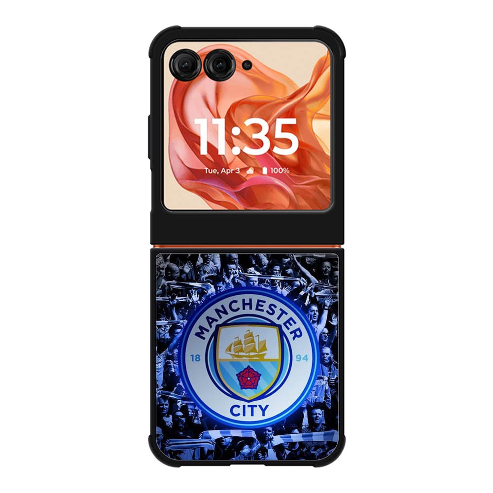 Manchester City Motorola Moto Razr 2025/2024 , Moto Razr 60/50 Case BC0791