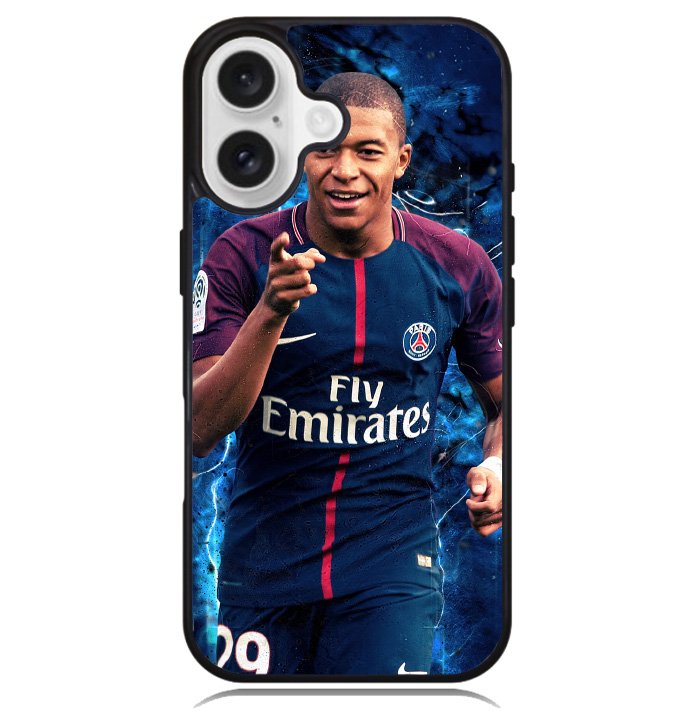 Kylian Mbappe Case iPhone 16 BC0790