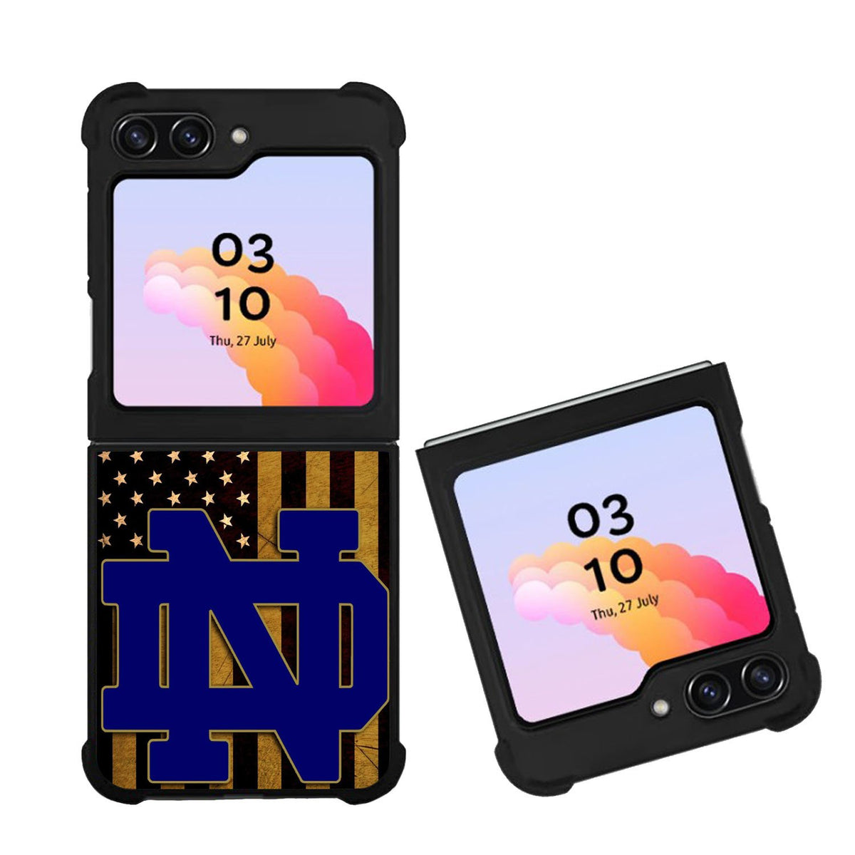 Notre Dame Fighting Irish Case Samsung Galaxy Z Flip 5 5G BC0817