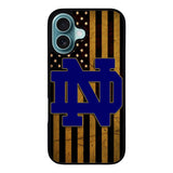 Notre Dame Fighting Irish Case iPhone 16 Plus BC0817
