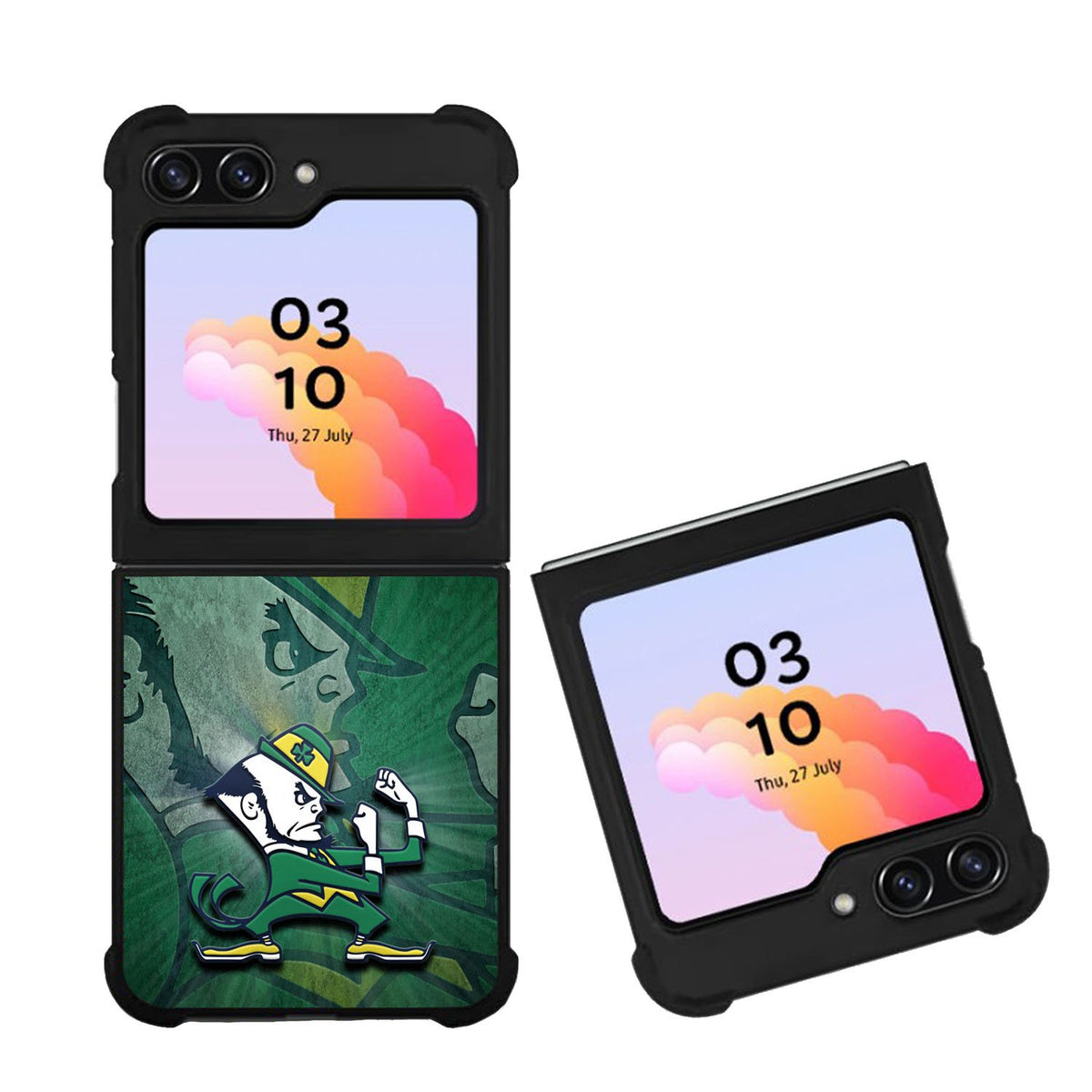 Notre Dame Poster Case Samsung Galaxy Z Flip 5 5G BC0818