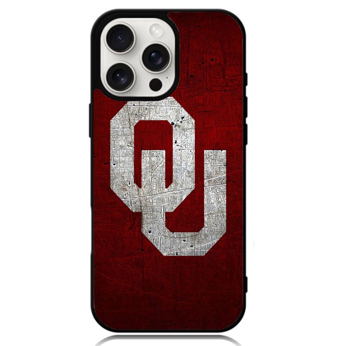 Oklahoma Sooners Case iPhone 16 Pro BC0819
