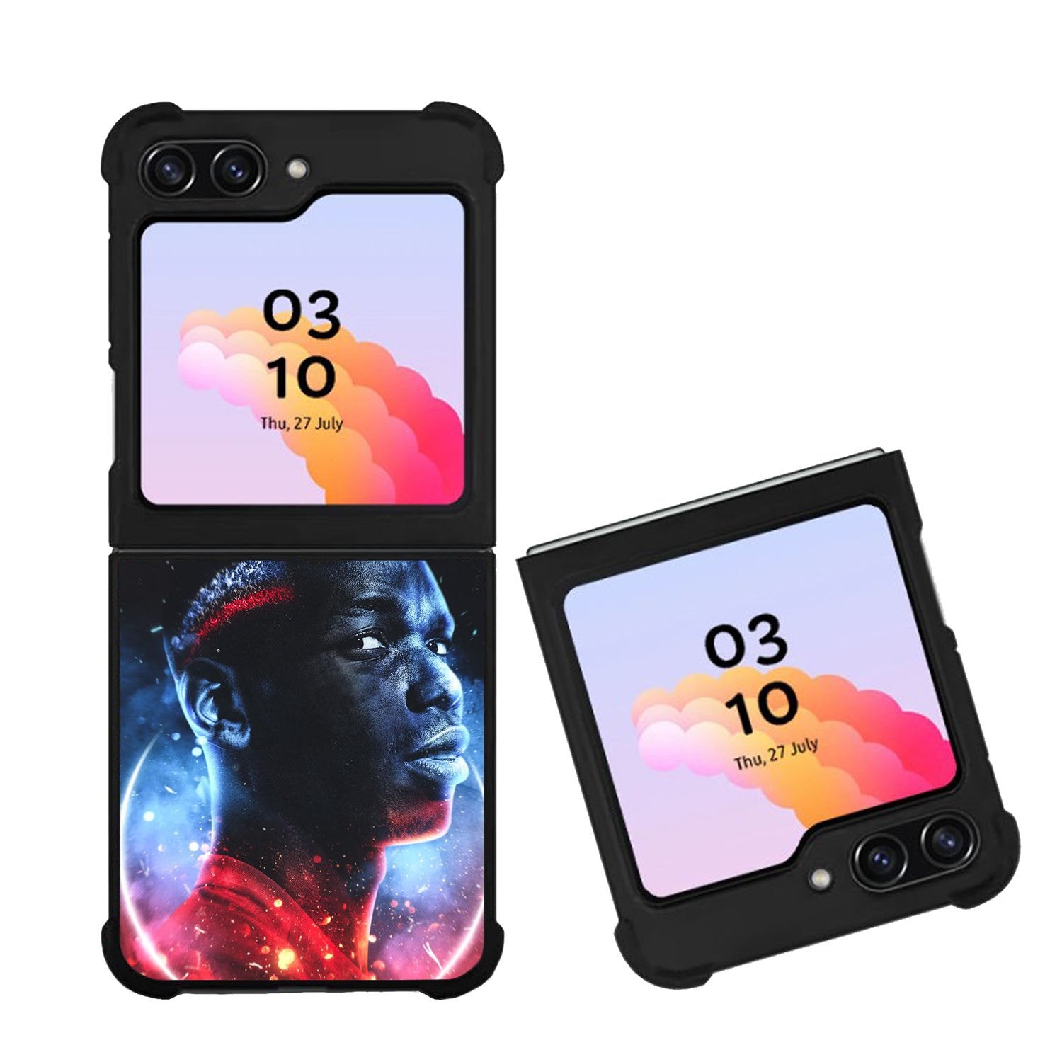 Paul Pogba Wallpaper Case Samsung Galaxy Z Flip 5 5G BC0803