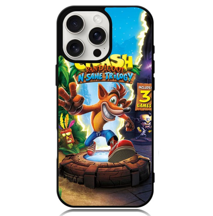 Crash Bandicoot N. Sane Case iPhone 16 Pro Max BC0812