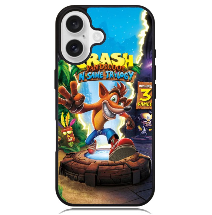 Crash Bandicoot N. Sane Case iPhone 16 BC0812