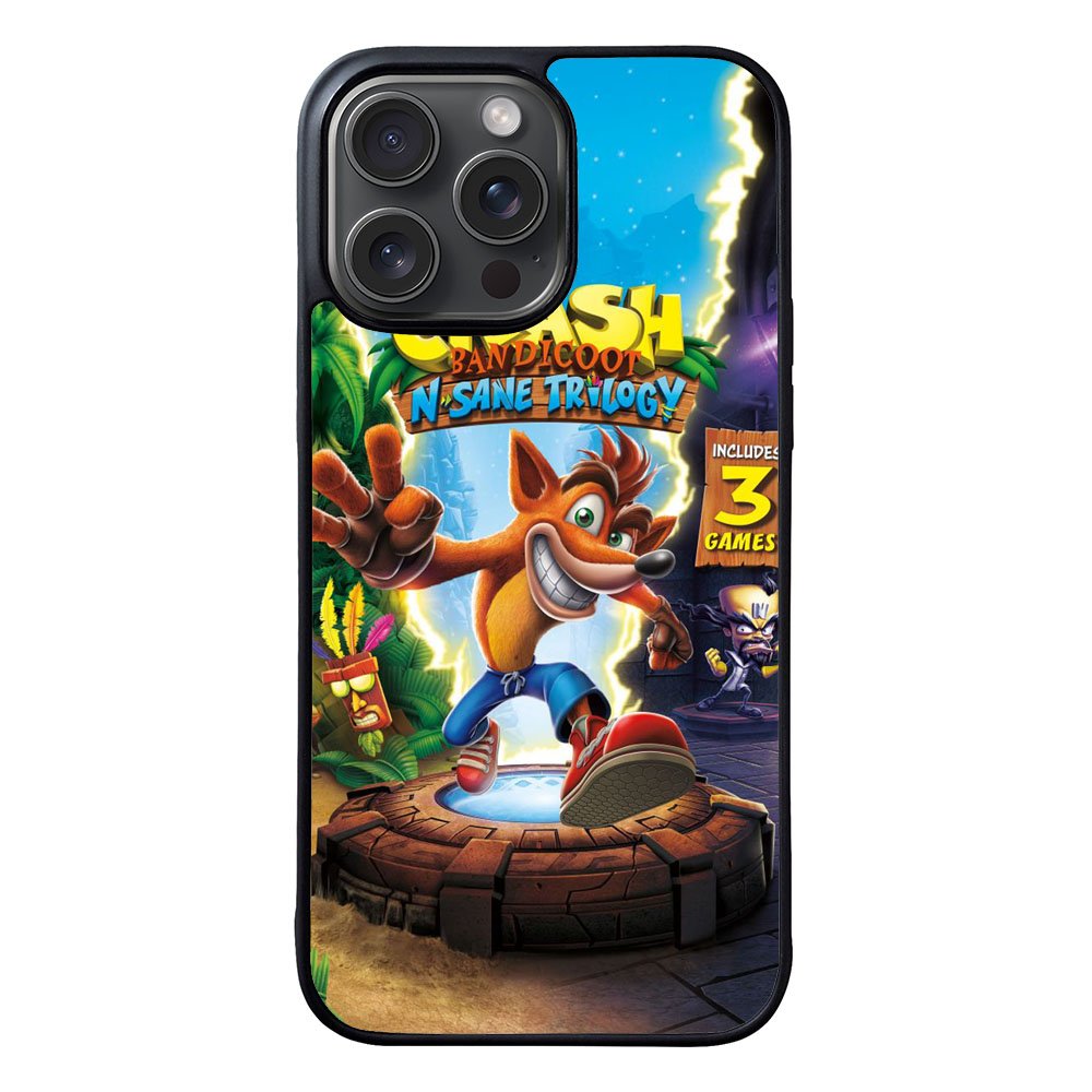 Crash Bandicoot N. Sane Case iPhone 15 Pro Max BC0812