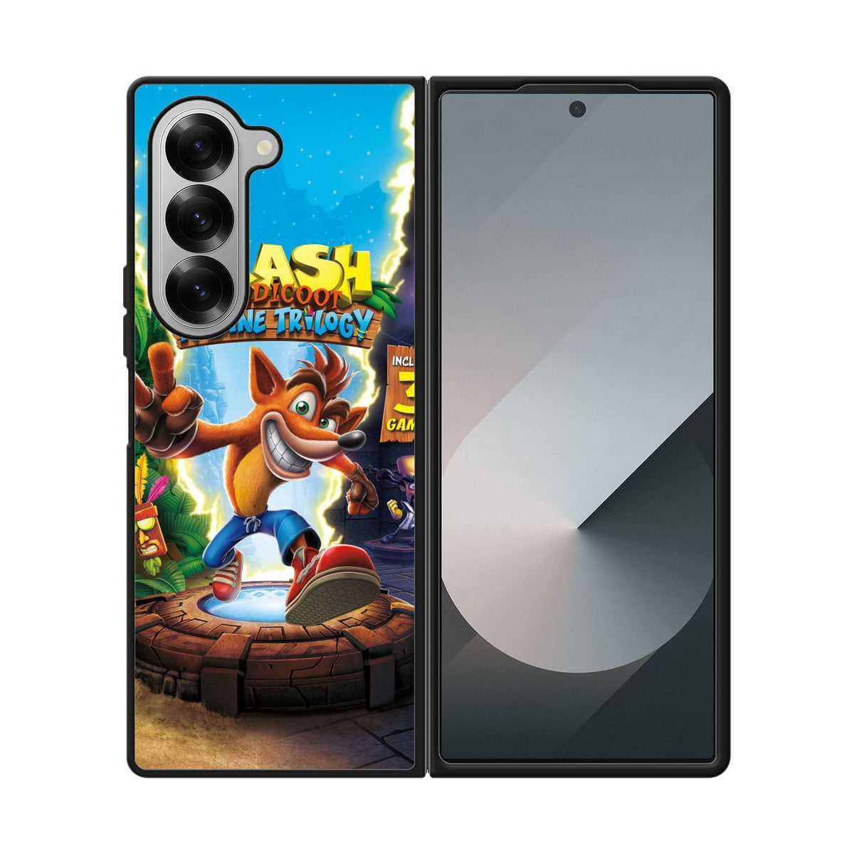 Crash Bandicoot N. Sane Case Samsung Galaxy Z Fold 6 5G BC0812