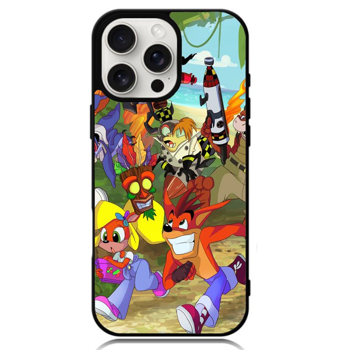 Crash Bandicoot Case iPhone 16 Pro BC0813