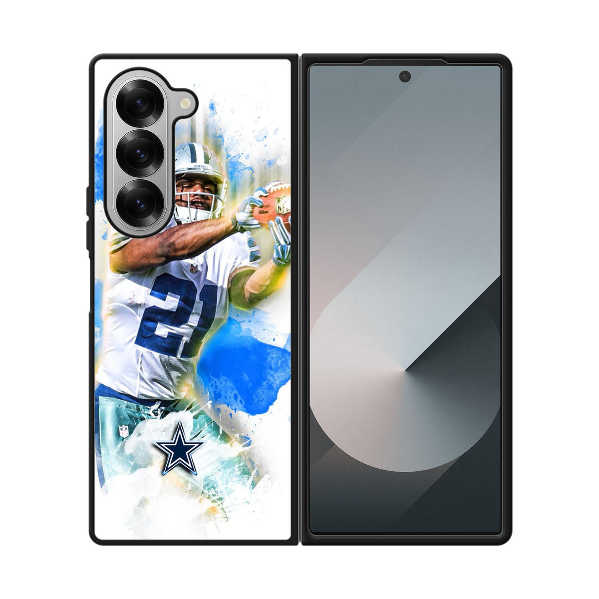 Ezekiel Elliott Case Samsung Galaxy Z Fold 6 5G BC0840