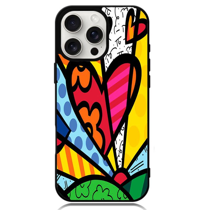 romero britto pop Case iPhone 16 Pro Max BC0851