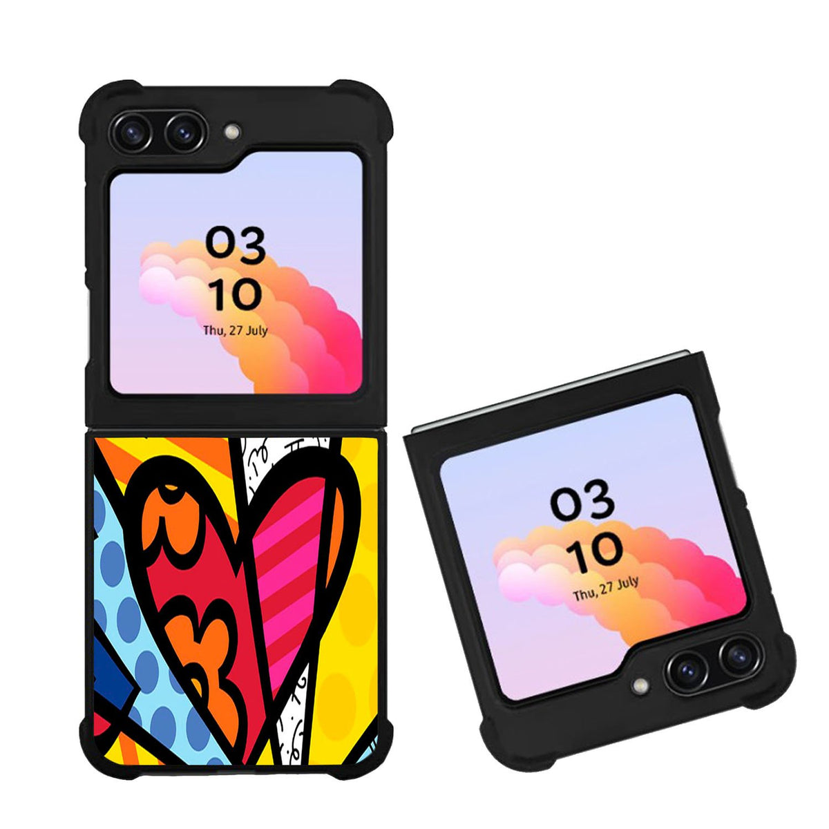 romero britto pop Case Samsung Galaxy Z Flip 5 5G BC0851