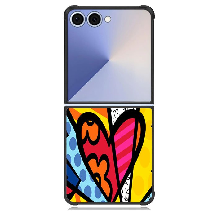 romero britto pop Samsung Galaxy Z Flip 7 Case BC0851