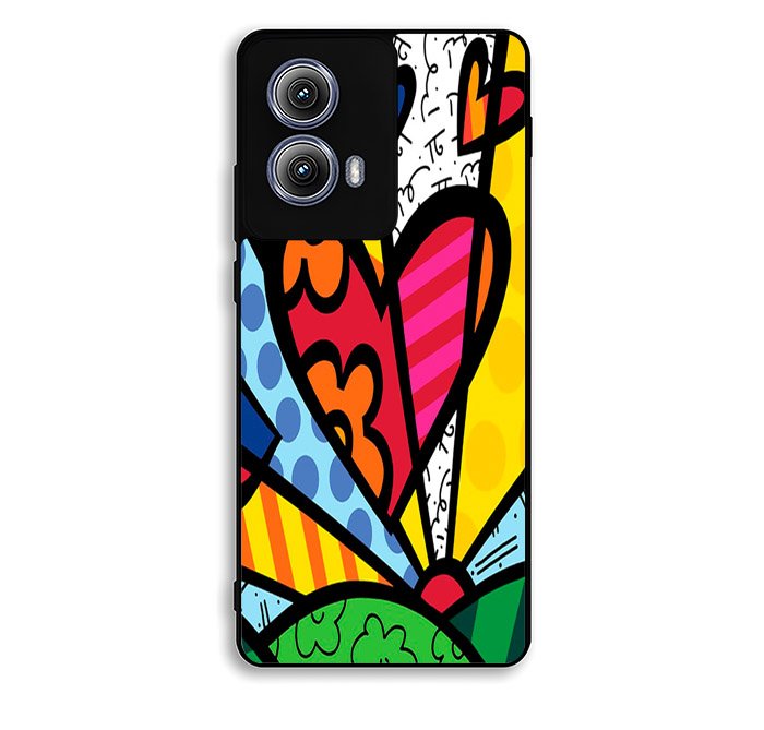 Romero Britto Pop Motorola Moto Edge 2024 Case FE1097