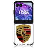 Porsche Logo 2nd Motorola Moto Razr 2024 , Moto Razr 50 Case