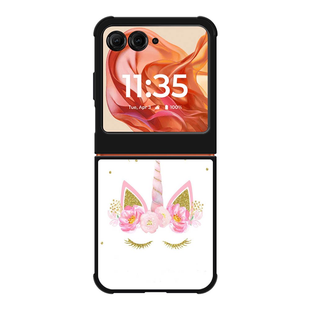 Unicorn Clip Art Motorola Moto Razr 2025/2024 , Moto Razr 60/50 Case BC0853