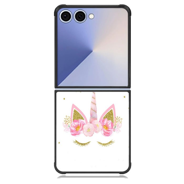 Unicorn Clip Art Samsung Galaxy Z Flip 7 Case BC0853