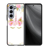 Unicorn Clip Art Case Samsung Galaxy z Fold 5 5G BC0853