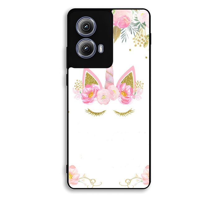 Unicorn Clip Art Motorola Moto Edge 2024 Case BC0853