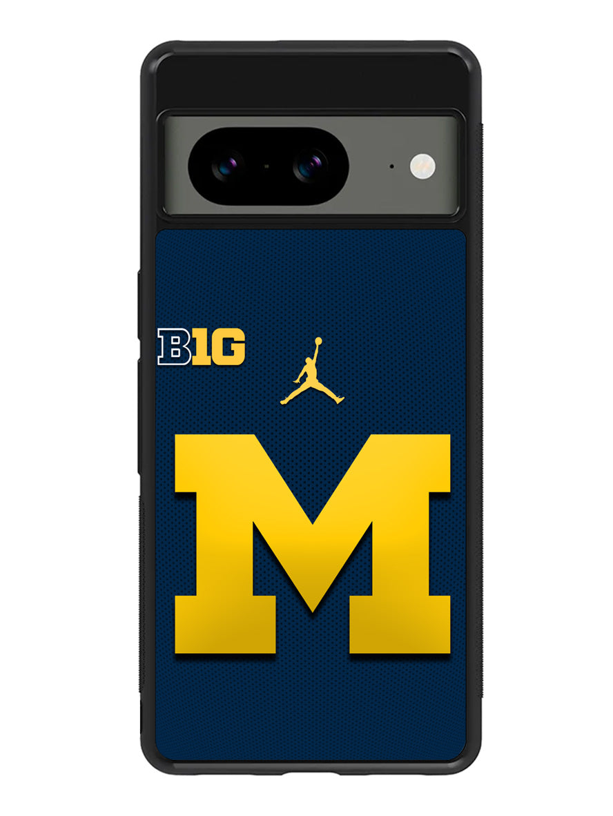michigan wolverines 3rd Google Pixel 8a Case