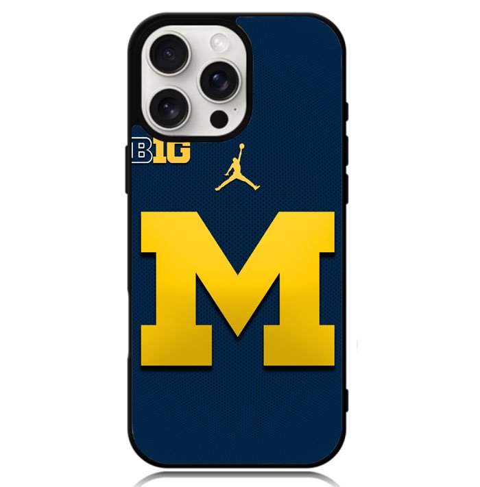 michigan wolverines Case iPhone 16 Pro Max BC0848