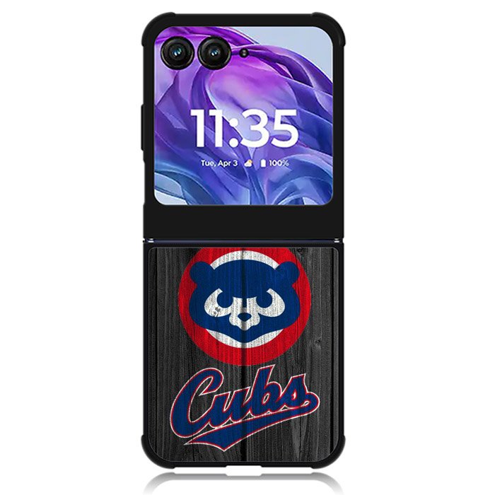Chicago Cubs Logo 2nd Motorola Moto Razr 2024 , Moto Razr 50 Case