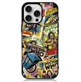 Doctor Who Comic Book Case iPhone 16 Pro Max BC0839