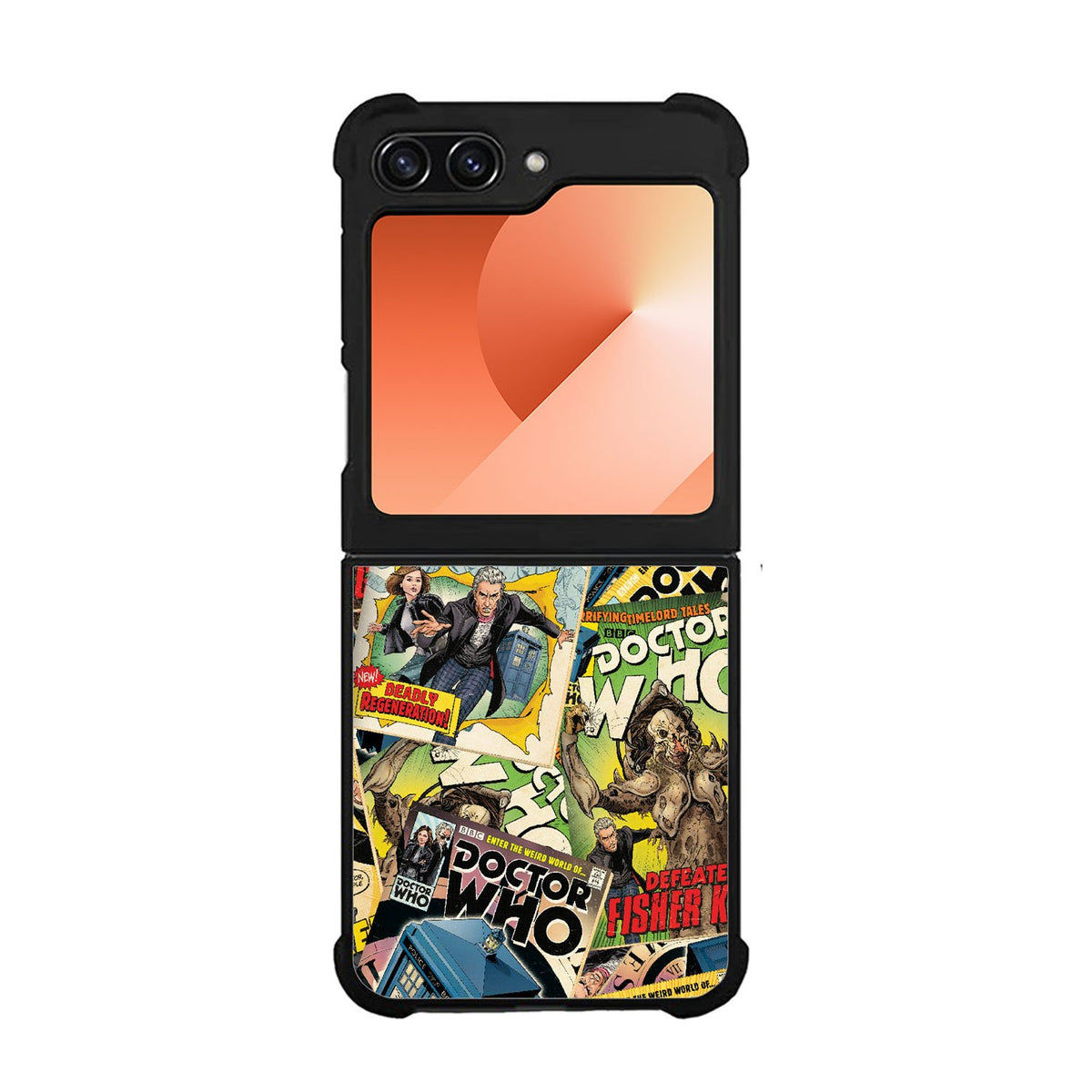 Doctor Who Comic Book Case Samsung Galaxy Z Flip 6 5G BC0839