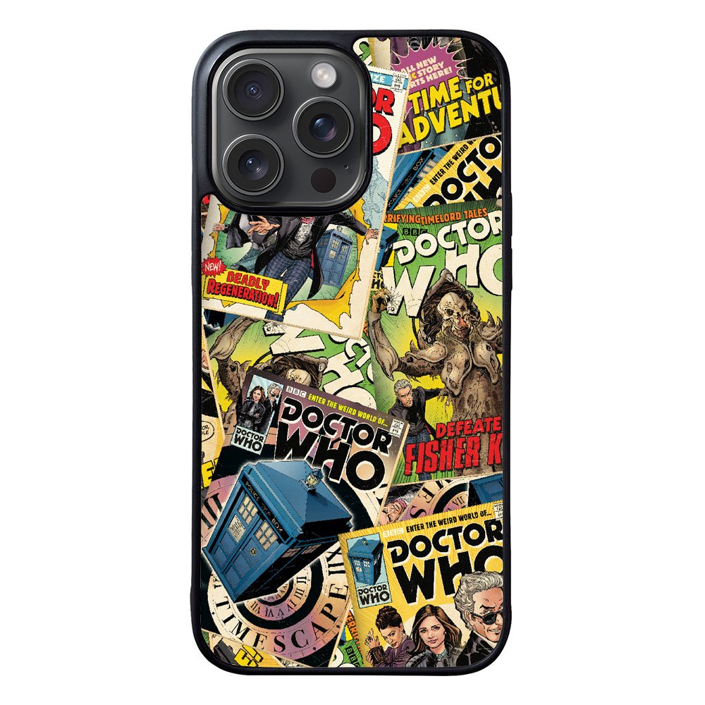 Doctor Who Comic Book Case iPhone 15 Pro BC0839