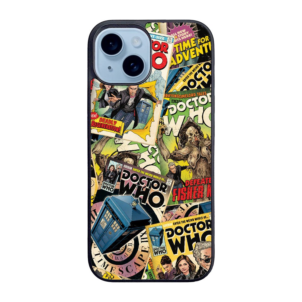 Doctor Who Comic Book Case iPhone 15 Plus BC0839