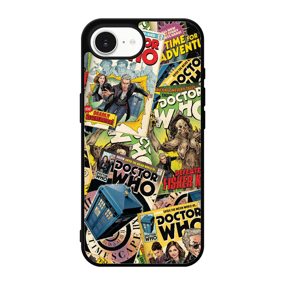 Doctor Who Comic Book iPhone 16e Case BC0839