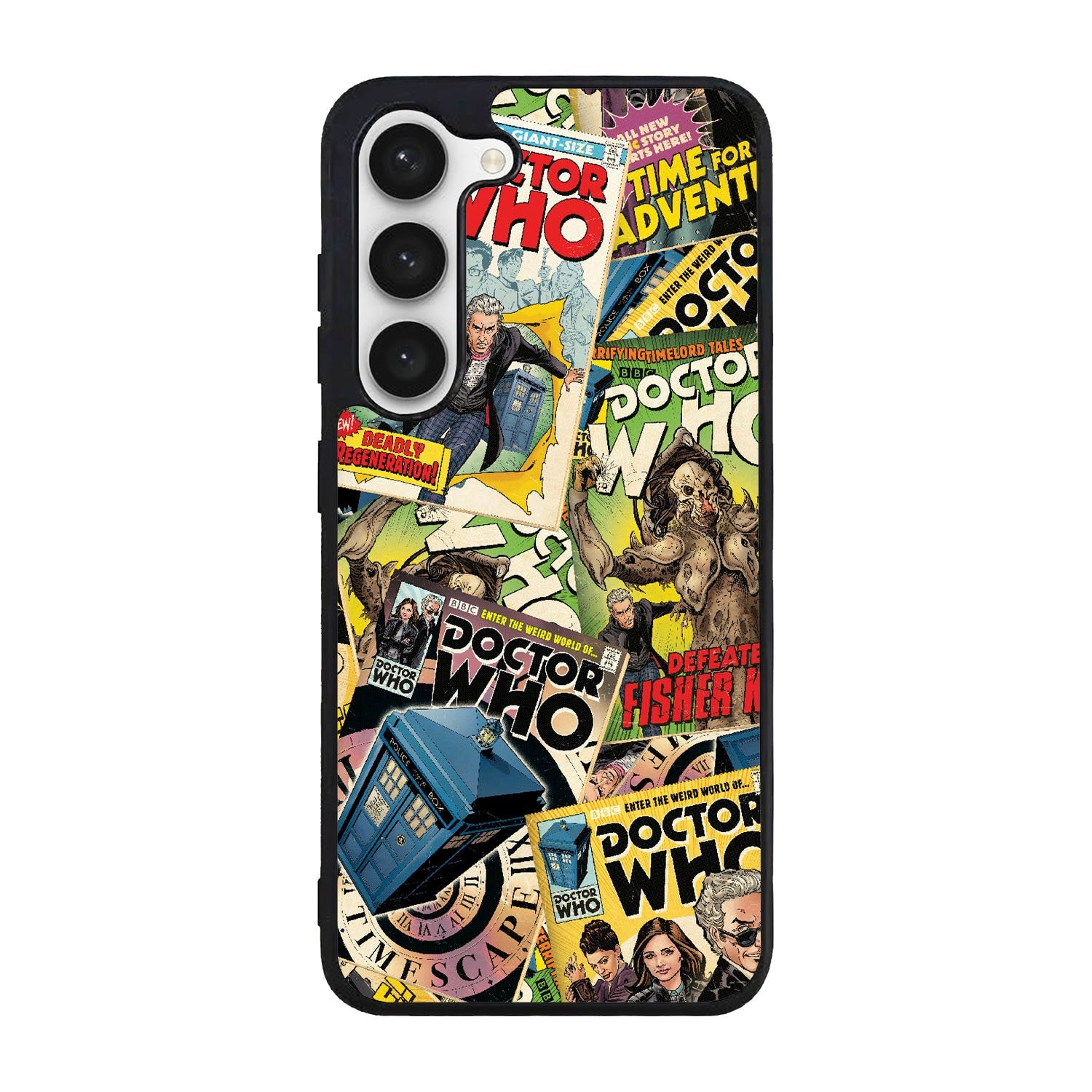 Doctor Who Comic Book Case Samsung Galaxy S23 Plus 5G BC0839