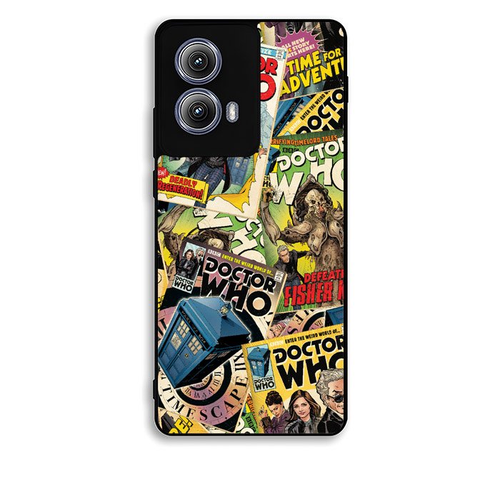 Doctor Who Comic Book Motorola Moto Edge 2024 Case BC0839