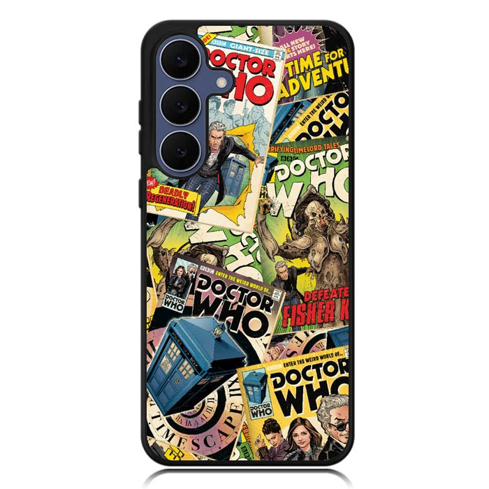Doctor Who Comic Book Samsung Galaxy S25 FE Case BC0839