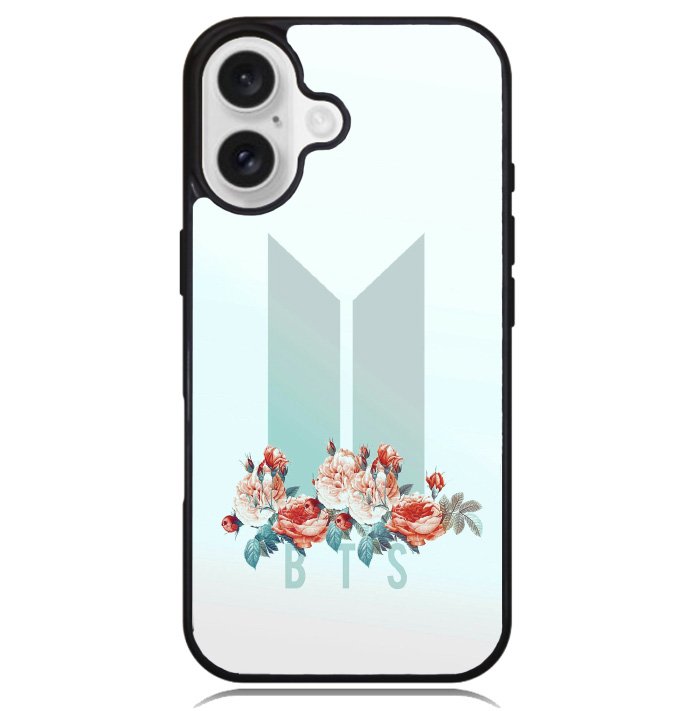 New BTS Logo Case iPhone 16 BC0849