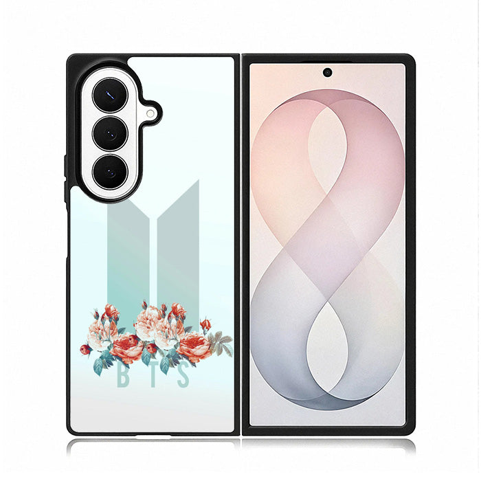 New BTS Logo Samsung Galaxy Z Fold 8 Ultra Case BC0849