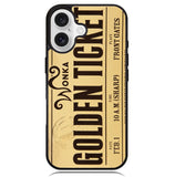 Golden Ticket Chocolate Case iPhone 16 BC0842