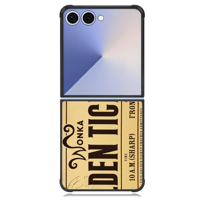 Golden Ticket Chocolate Samsung Galaxy Z Flip 7 Case BC0842